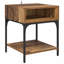 40cm W Manufactured Wood Bedside Table-1013070564