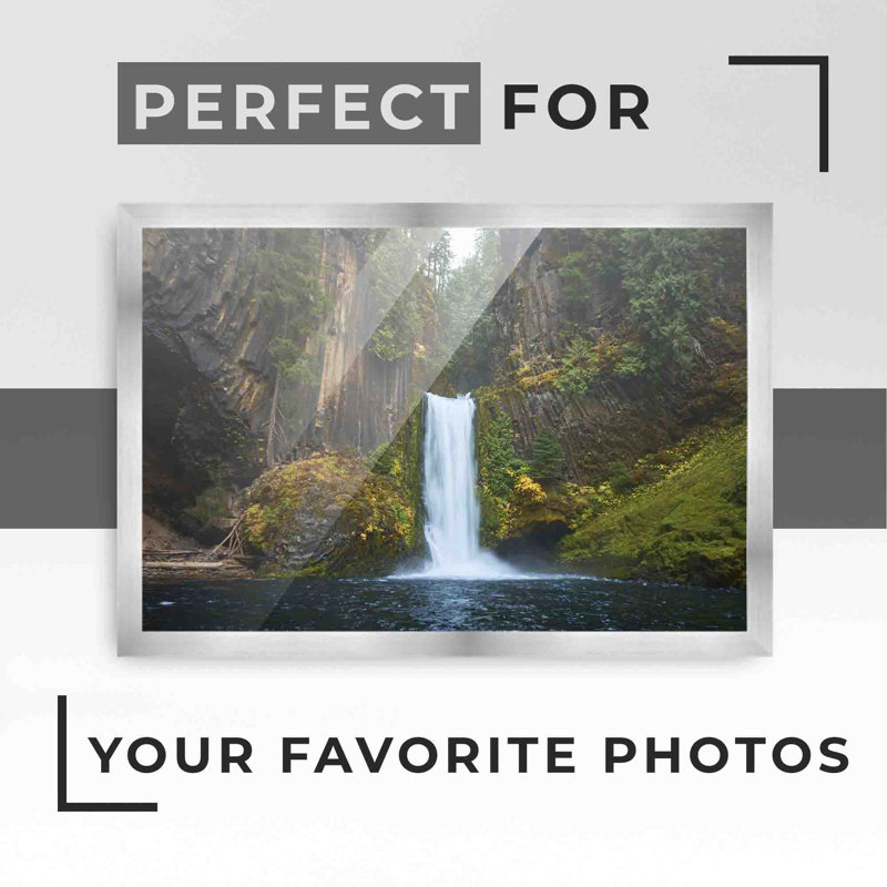 Wood Matte Picture Frame, Silver, 20" x 26"