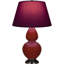 Lampe de table double gourde en céramique-607330836-607330827-636405621