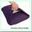 UltraSoft Stretch Jersey Pillowcase Set - Standard Size, Purple (Set of 2)