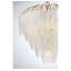 Lustre 6 lumières Boa en laiton chaud par Breegan Jane