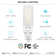 Equivalent G24d-1 LED Bulb