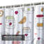 Rideau de douche avec 12 crochets Doodle-1621812560