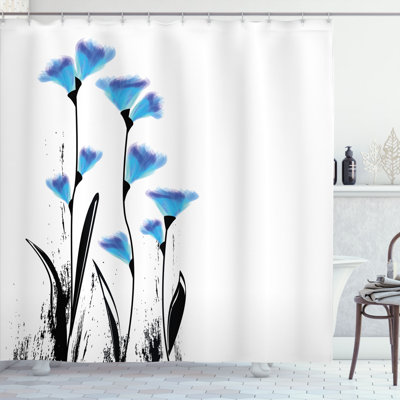 Shower Curtain Set + Hooks