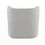 Fauteuil d'appoint en tweed gris