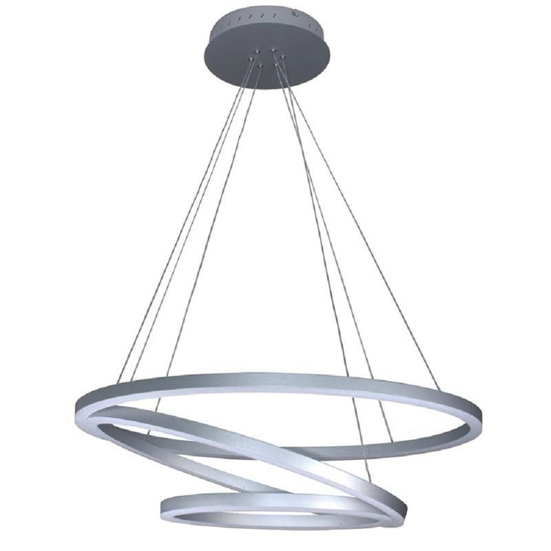 Lustre circulaire moderne réglable à suspendre de 32 po TMC Orren Ellis Vmc32500al