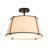 Nyjel Classical 4 - Light Linen Tapered Drum Semi Flush Mount-602705472-577421153