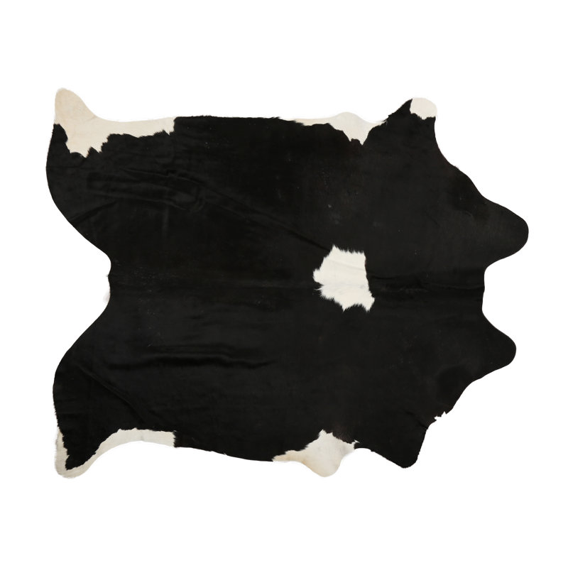 Natural Cow Hide -Black-White