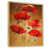 Toile avec cadre flottant brun