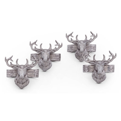 Anneau de serviette elk head Forest