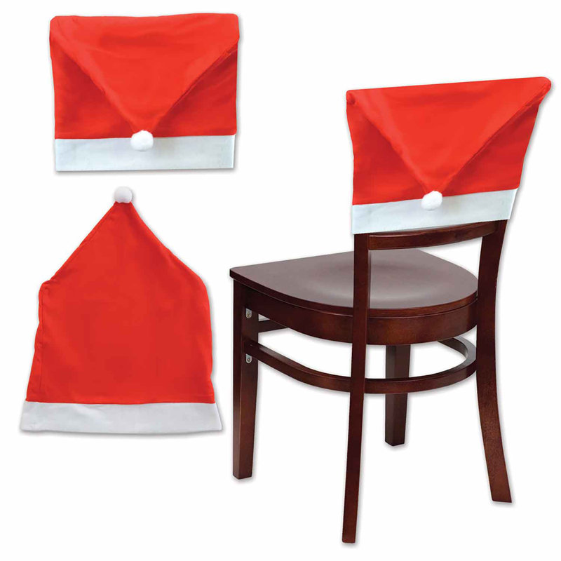 Housse de chaise de Noël père Noël