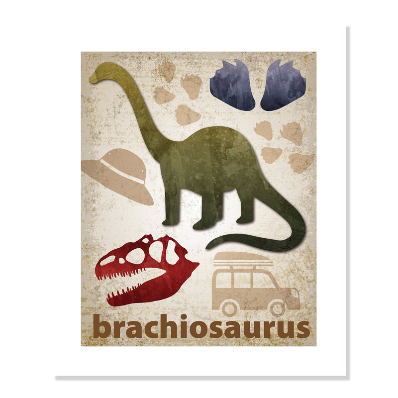 Adhésif décoratif dinosaures-03 ', H 24 po x l 20 po x P 1 po, Papier
