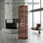 6-tier Solid Wood Rotating Bookcase