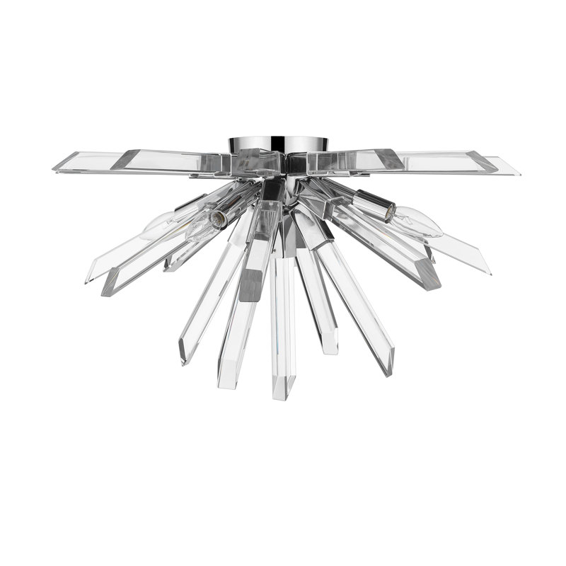 Dewsbury Crystal Flush Mount
