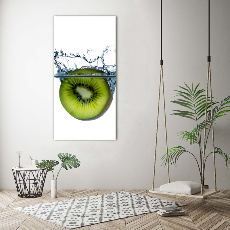 Fruit Under Water - Wrapped Canvas Print, 140cm H x 70cm W