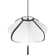 Aazil 1 - Light Matte Black Unique/Statement Pendant