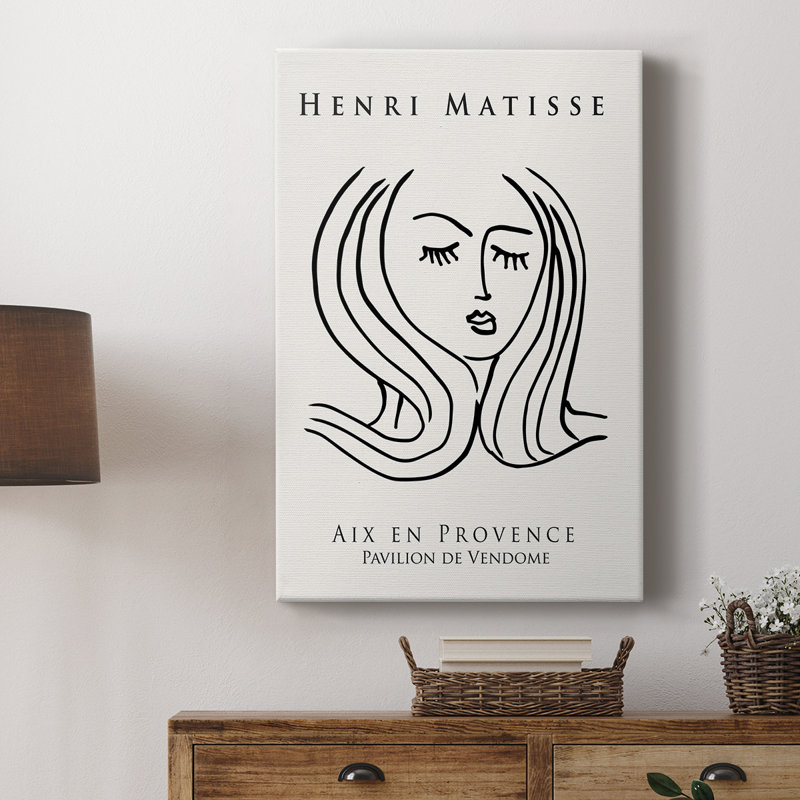 Matisse CXLVII, reproduction d'art encadrée sur mesure, galerie Cavas, H 60 po x l 40 po