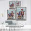 «Christmas Mutts Christmas Chopper», reproduction encadrée - bois massif-940456738