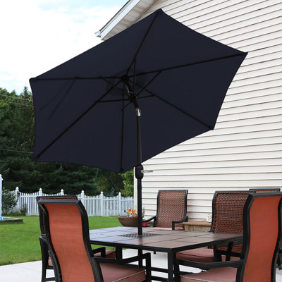 Allport 7.5' Market Patio Umbrella with Tilt and Crank