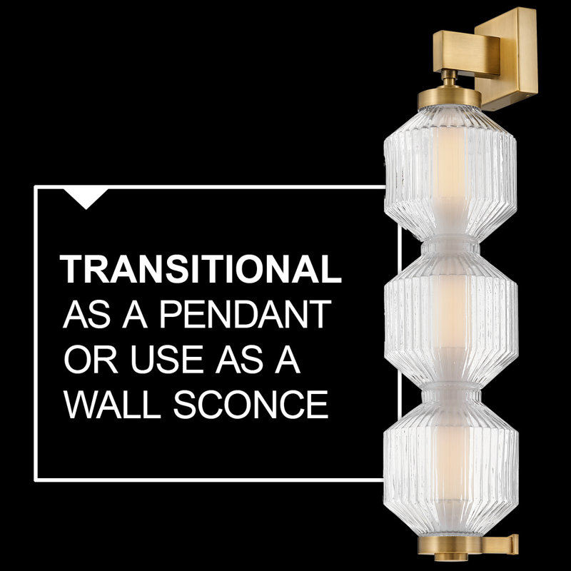 1 - Ligh Cylinder Geometric LED Pendant