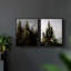 «Vintage Landscape XXXVI», impression giclée sur cadre - ensemble de 2-734690837-734690839