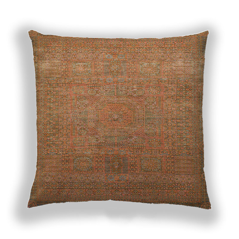 Coussin Abstract 1483, Microsuède