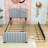 Knotts Twin Upholstered Platform Bed with Headboard and Twin Trundle-1200341076