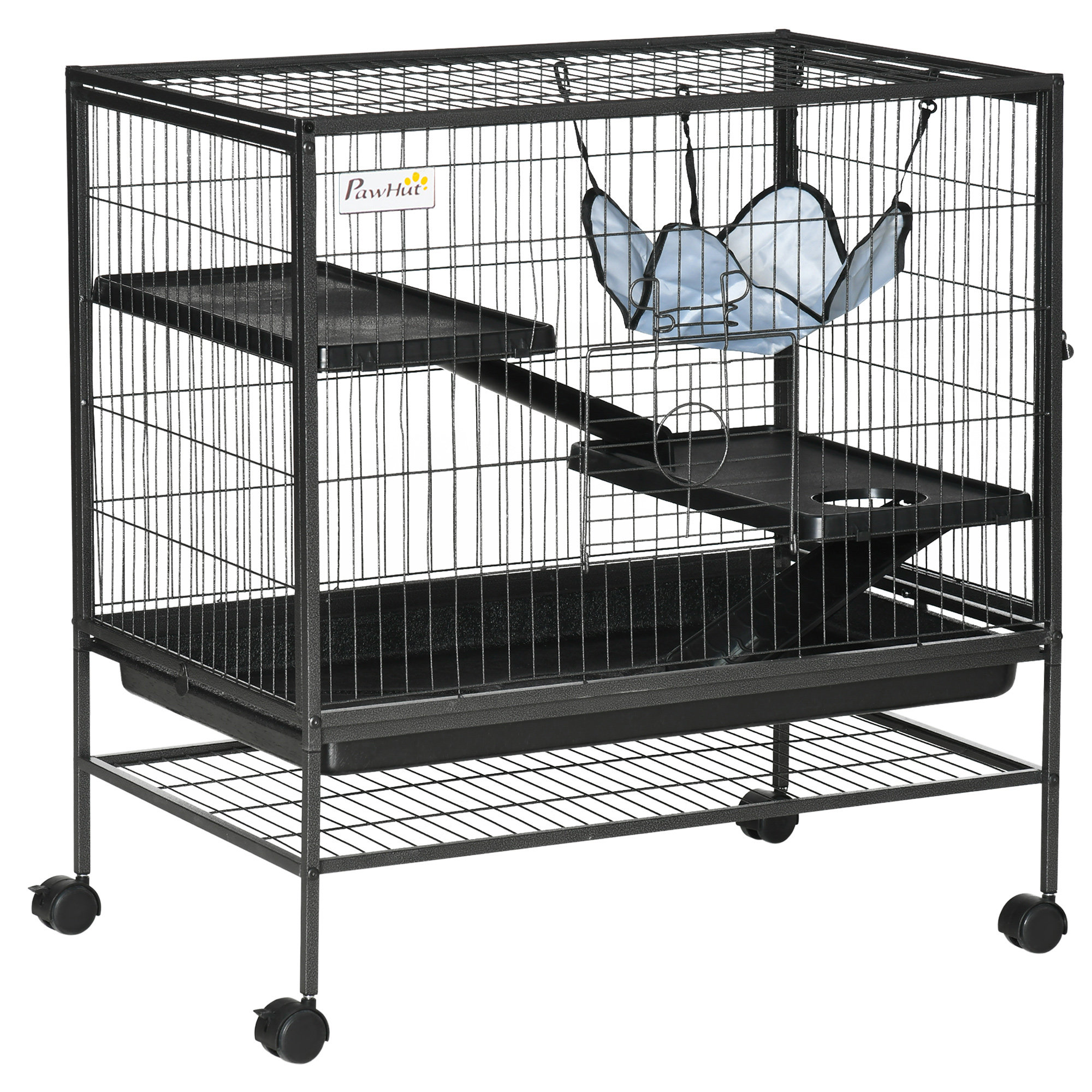 Pawhut Rabit Small Animal Cage & Reviews | Wayfair