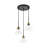 Hudson Oaks 3 - Light Cluster Pendant-1948428657