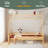 House Platform Bed With Stairs, Solid Wood Twin Bed Frame, Low Profile And Childlike Fun Design-379666935-379666928