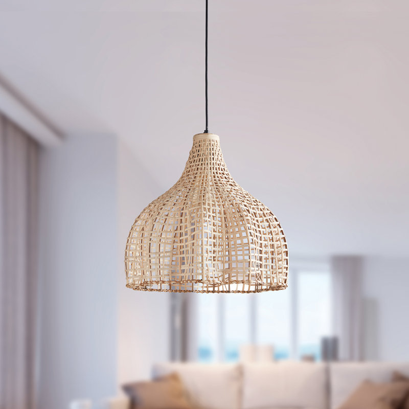 Hatolina 1 - Light Brown Single Pendant