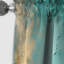 Turquoise Tranquility VI - rideau abstrait paysages - rideau occultant abstrait - 1 panneau-2052300964