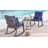 Einte 2 - Person Patio Conversation Set with Cushions-2052493375