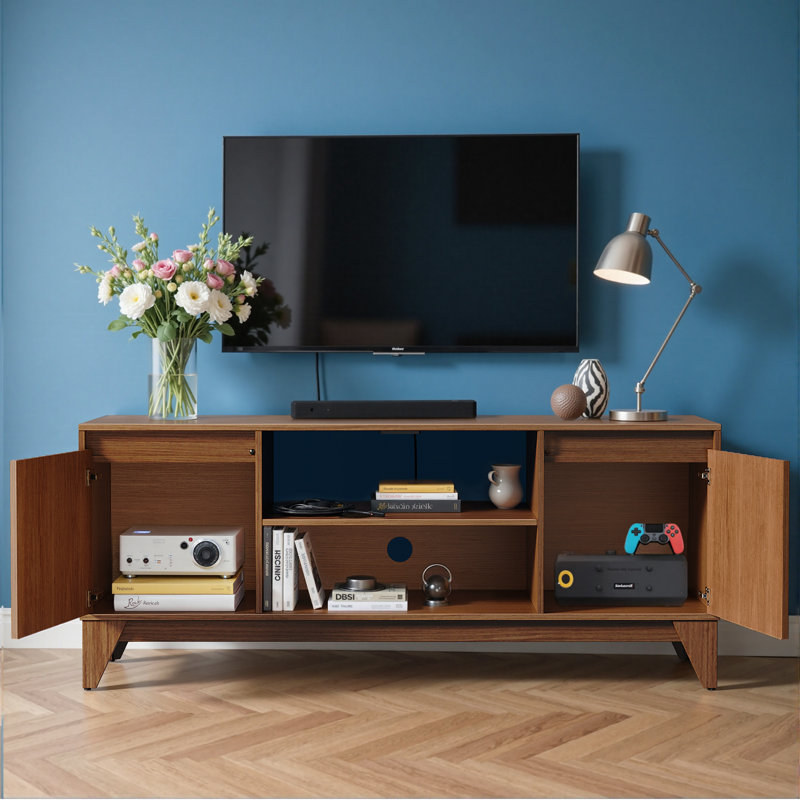 Meuble télé 55 po avec station de charge Dejesus