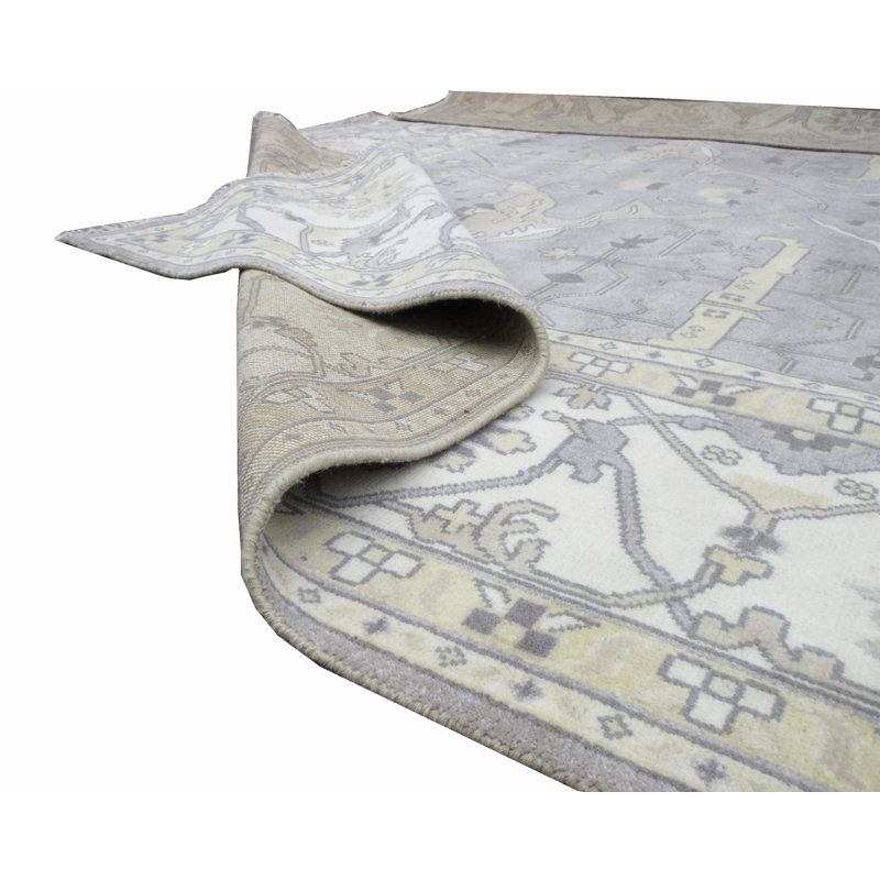 Tapis noué à la main 12 x 15 Oushak