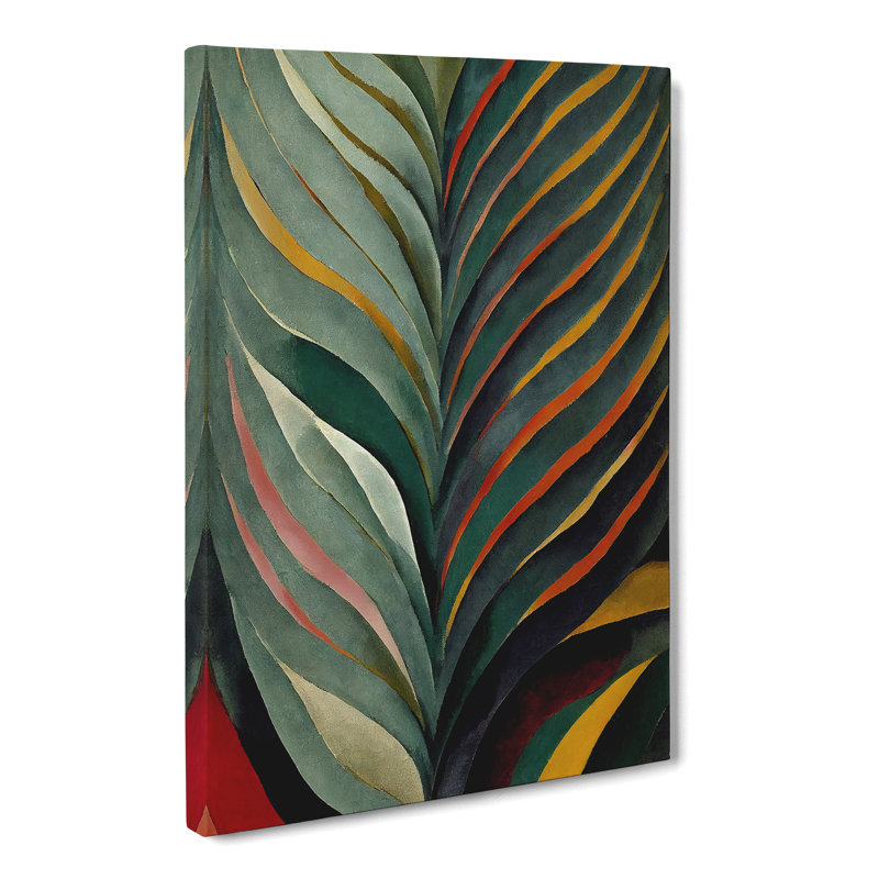 Aguajito Pretty Plant Leaf - Wrapped Canvas, 76cm H x 50cm W x 3cm D