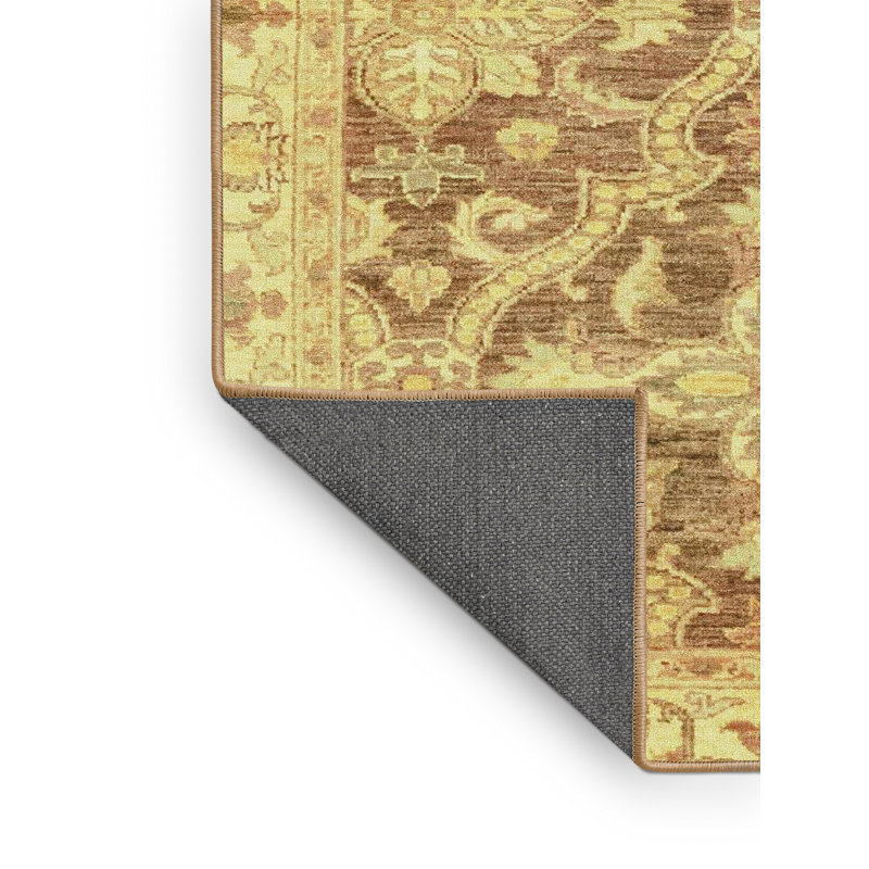 Tapis décoratif multicolore à motif abstrait, Rectangle 7 pi x 10 pi