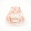 Bougie en cire parfumée Dreamy Splutter avec parfum orange, vase en verre fait à la main