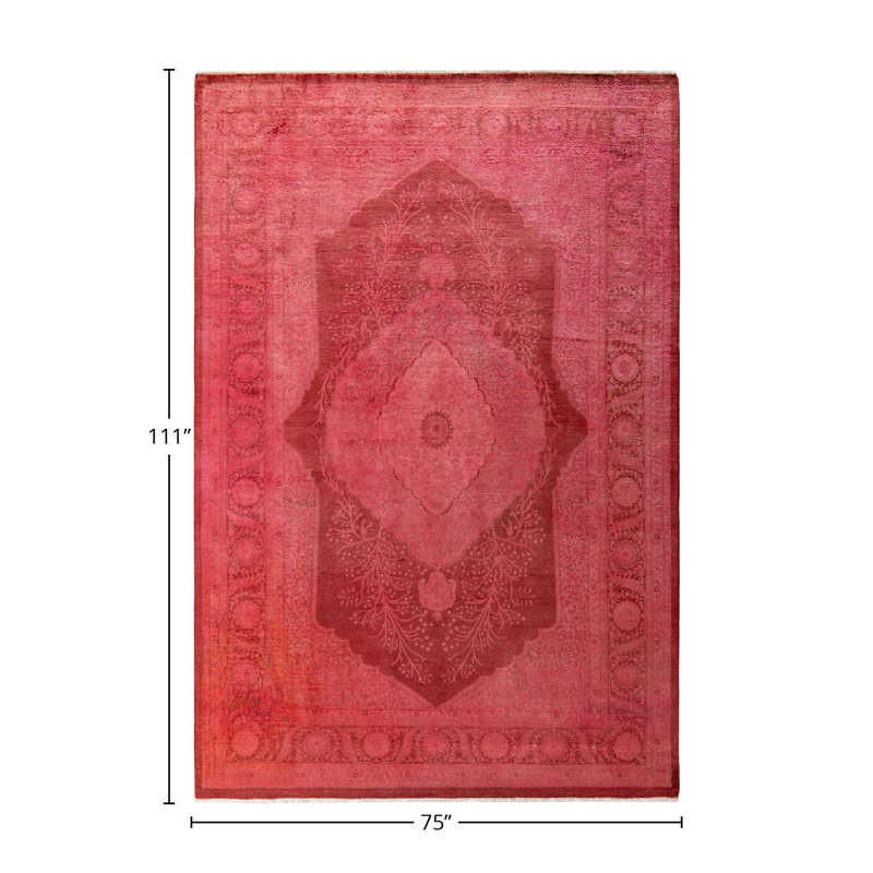 Colaine One-of-a-Kind 6' 3" X 9' 3" Hand Knotted Area Rug