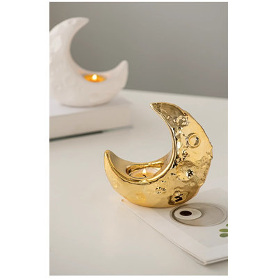 5.3'' H Ceramic Tabletop Candlestick