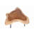 Solid Wood Top Single Coffee Table