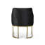Poynor Tufted Armchair, Accent Chair with Iron Frame-1356980040