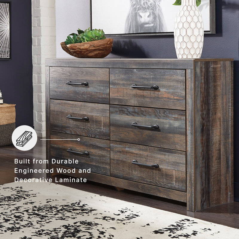Drystan 6 Drawer Double Dresser