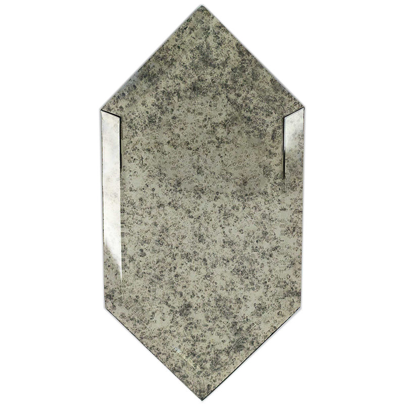 Paris 8x4 Beveled Hexagon Mirror Tile