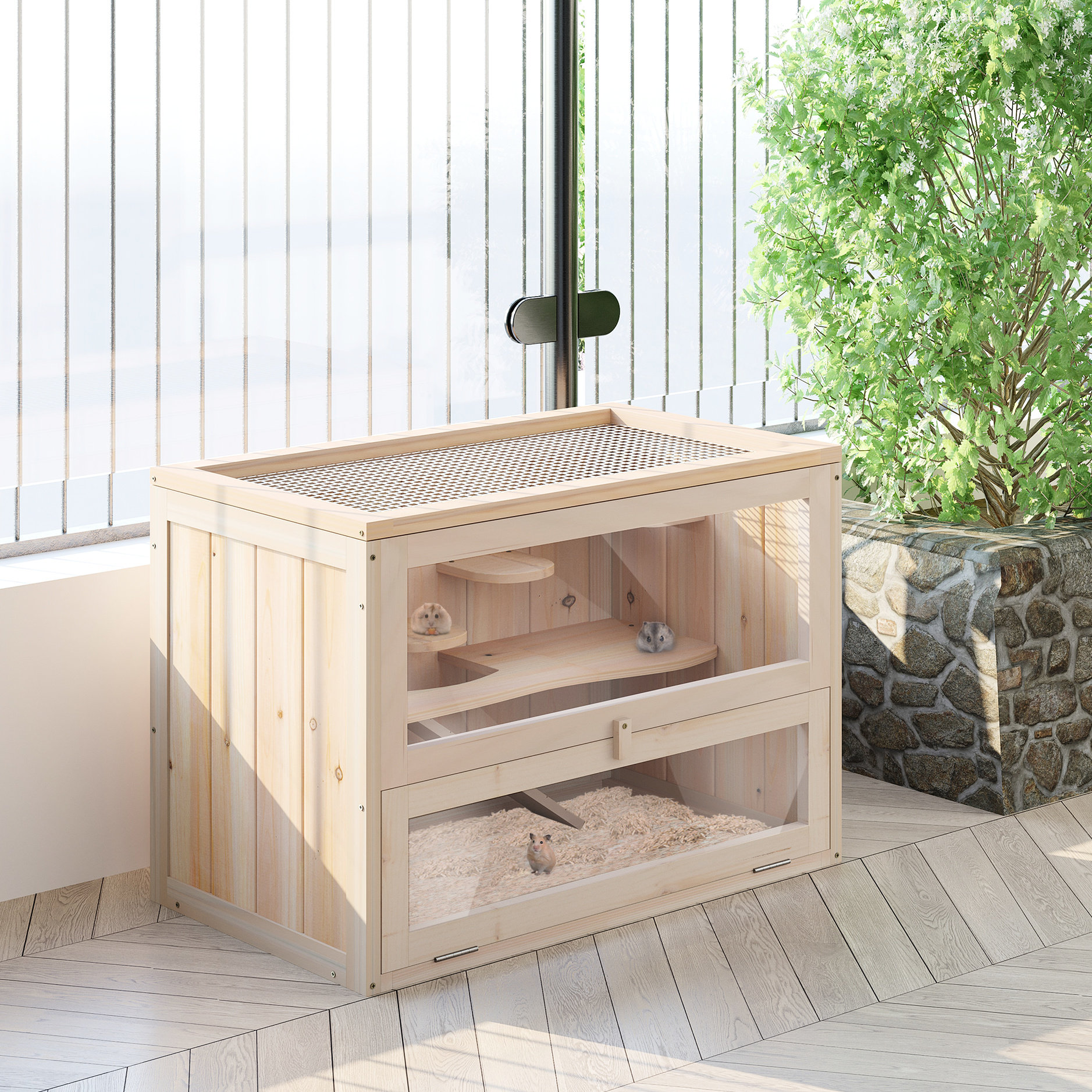 Photo inspiration: How To Build A Hamster Cage From Scratch Step By Photo Inspiration