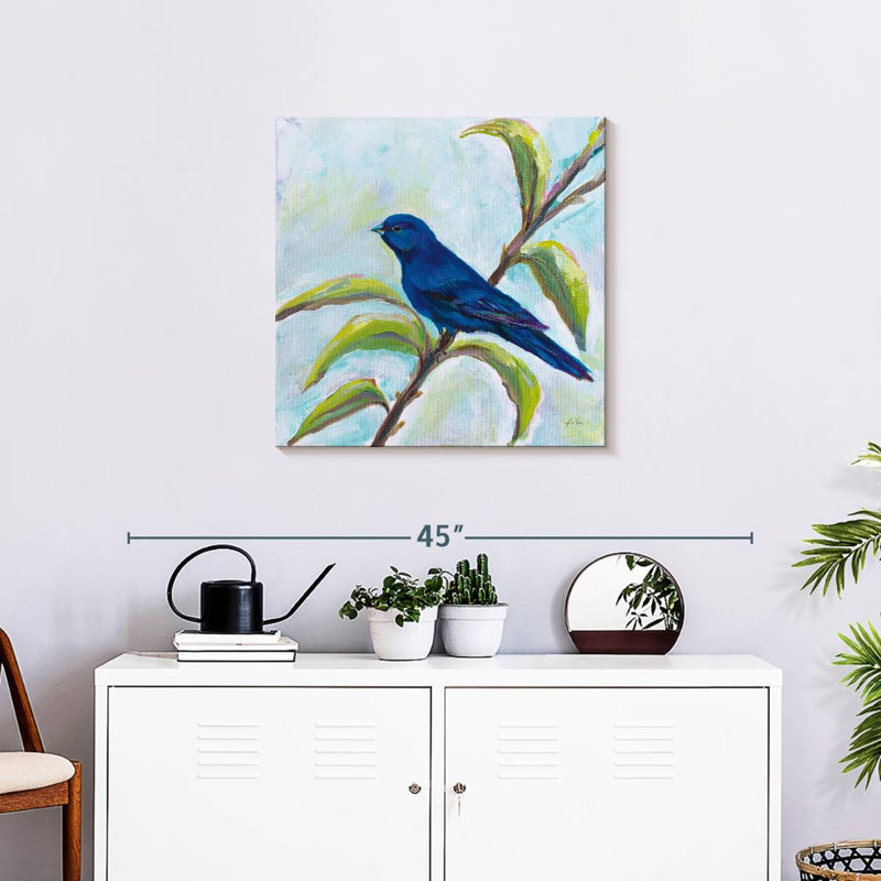 Brampt Indigo Bunting, 24'' H x 24'' W