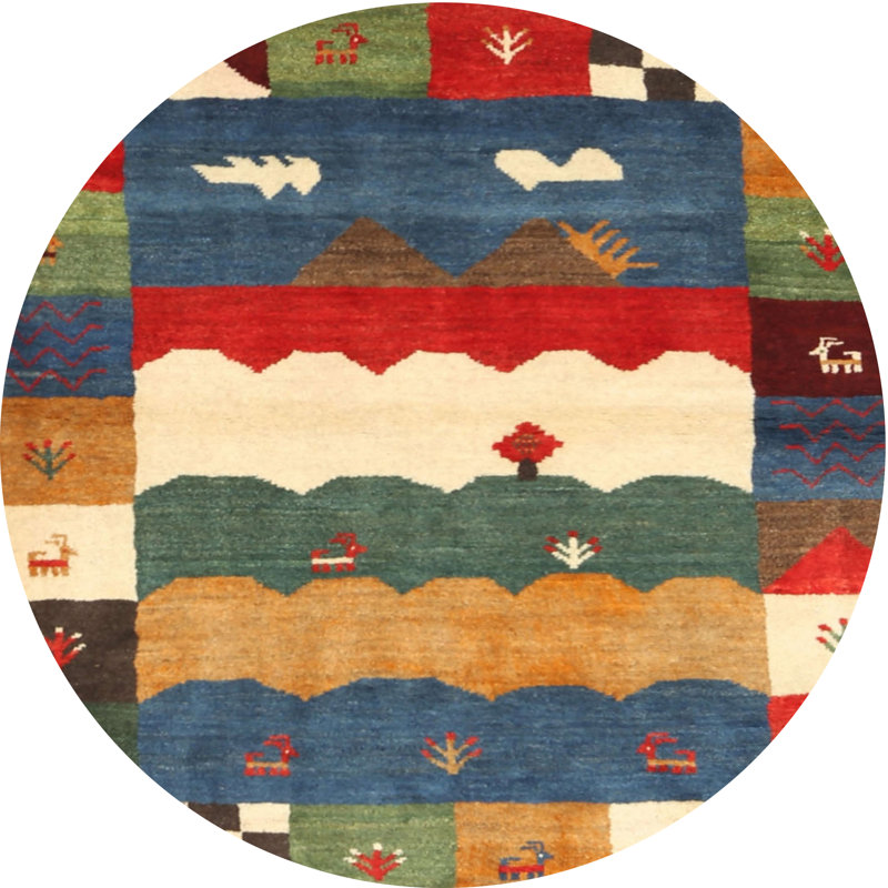 Indoor Rug, Round 4'