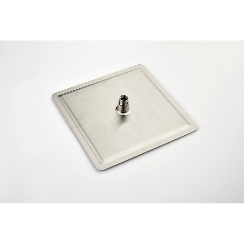 12" Shower Head System Ceiling Mounted Shower, Brushed Nickel
