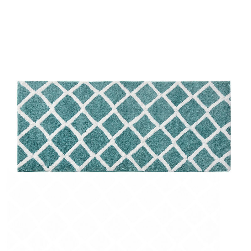 Reversible High Pile Tufted Microfiber Bath Rug（Only One Rug）