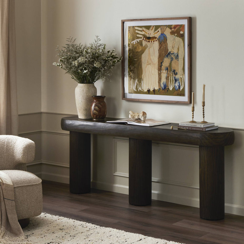 SOMMER 78'' W Solid Wood Console Table